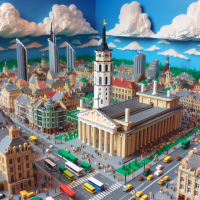 Vilnius iš lego